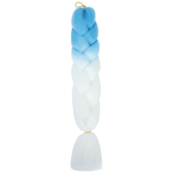 Syntetisk hår 120 cm tykt ombre WLS45 Ombre - Bilde 2
