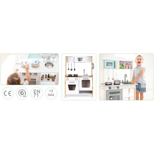 Trekjøkken for barn med lys og lyd ECOTOYS - Bilde 8