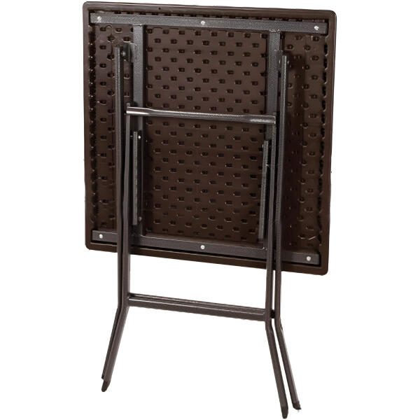Sammenleggbart hagebord kaffebord rotting balkong 62 cm ModernHome - Bilde 4