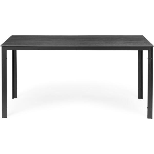 Hagebord 6-personer 156x78 cm polywood møbler til terrasse Grå