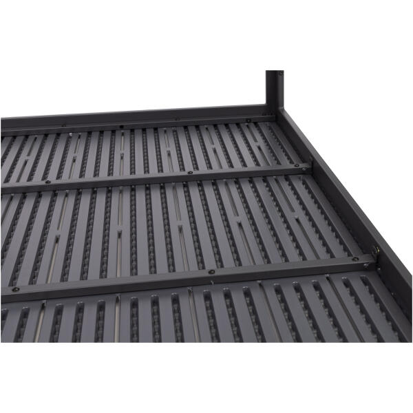 Hagebord 6-personer 156x78 cm polywood møbler til terrasse Grå - Bilde 4