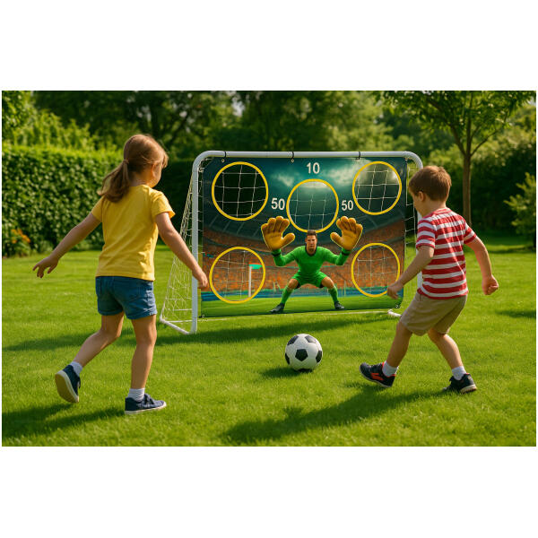 Fotballtreningmål med presisjonsduk 180x122 cm MultiGarden - Bilde 7