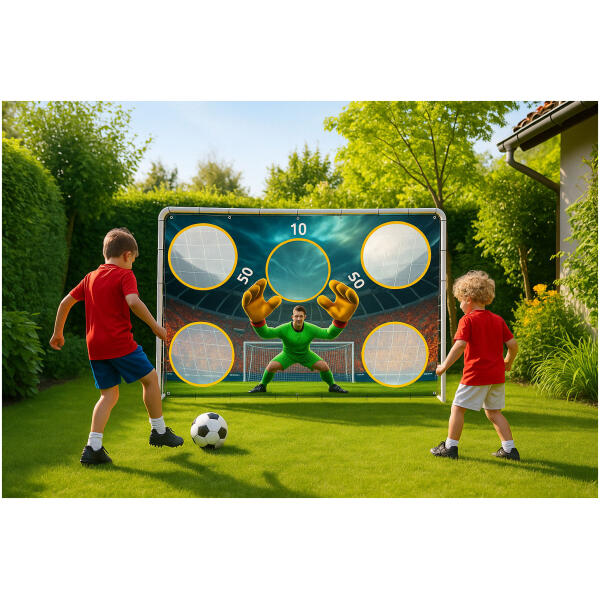 Fotballtreningmål med presisjonsduk 180x122 cm MultiGarden - Bilde 8