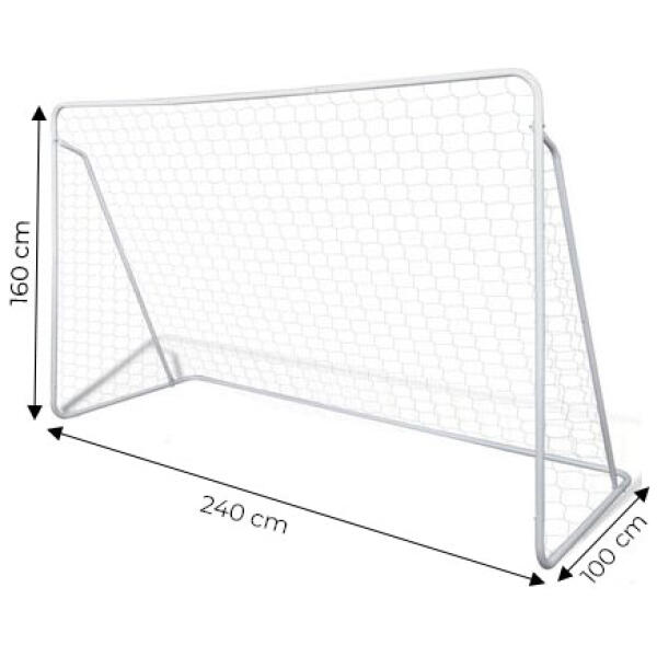 Fotballmål med nett til fotball 240x160 cm MultiGarden - Bilde 7