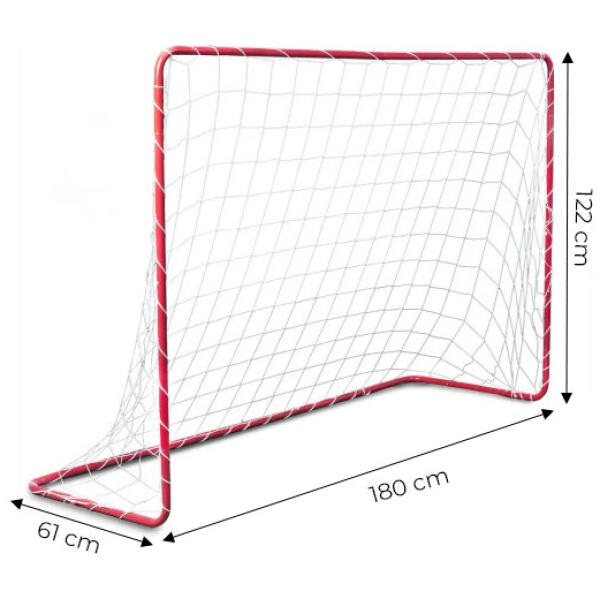 To fotballmål med nett for fotball 180x122 cm MultiGarden - Bilde 7