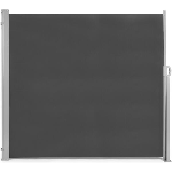 Sammenleggbart markise 350x200 cm side rullegardin skjerm til hagen på terrassen MultiGarden Antrasitt - Bilde 2