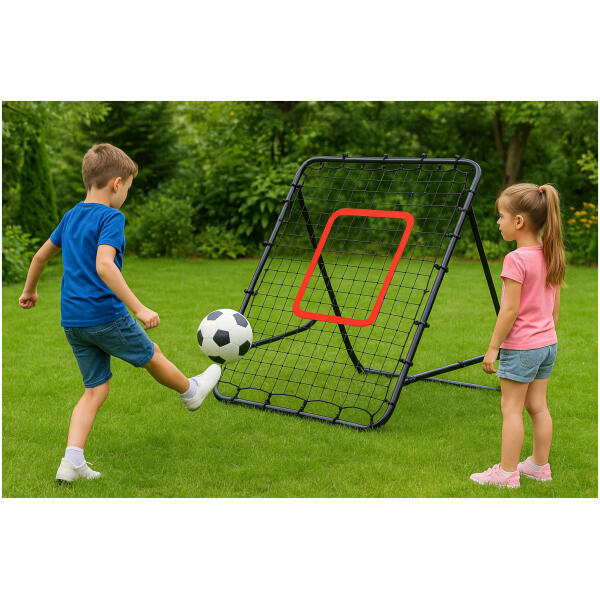 Rebounder fotballtrener fotballmål for ballretur 100x100 cm MultiGarden - Bilde 7
