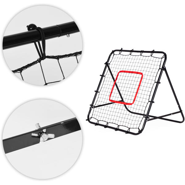Rebounder fotballtrener fotballmål for ballretur 100x100 cm MultiGarden - Bilde 9
