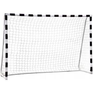 Fotballmål treningsnett 180x120 cm MultiGarden Svart-hvitt