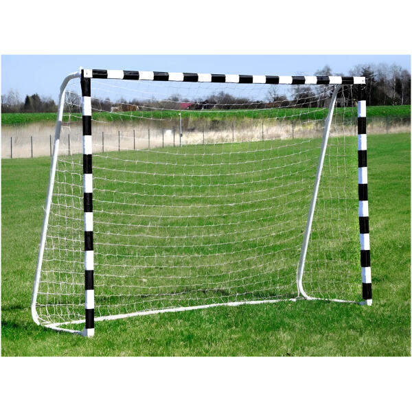 Fotballmål treningsnett 180x120 cm MultiGarden Svart-hvitt - Bilde 2