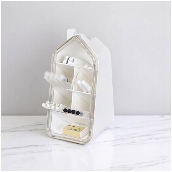 Organiser skrivebord med rom hus 11x11x21,6 cm CB72 - Bilde 5
