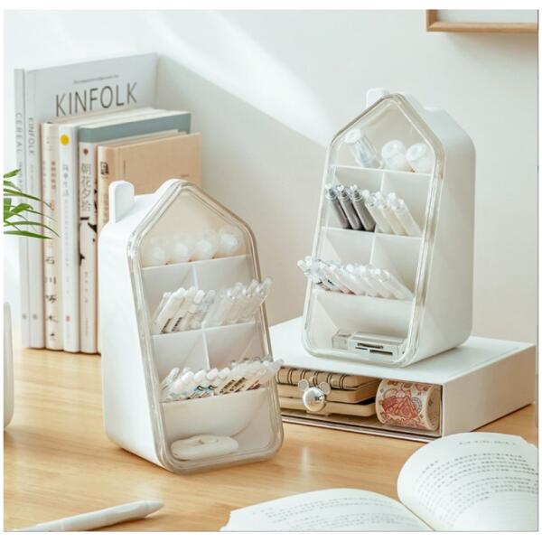 Organiser skrivebord med rom hus 11x11x21,6 cm CB72 - Bilde 7