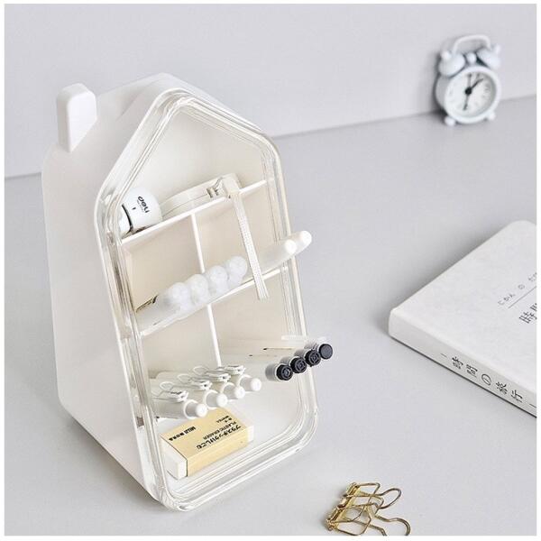 Organiser skrivebord med rom hus 11x11x21,6 cm CB72 - Bilde 9