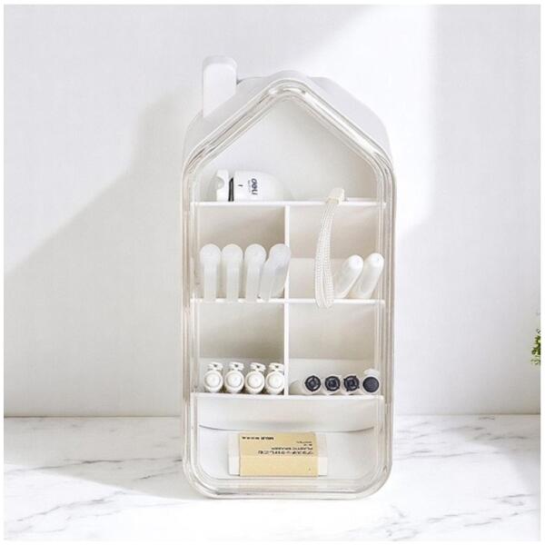 Organiser skrivebord med rom hus 11x11x21,6 cm CB72 - Bilde 4