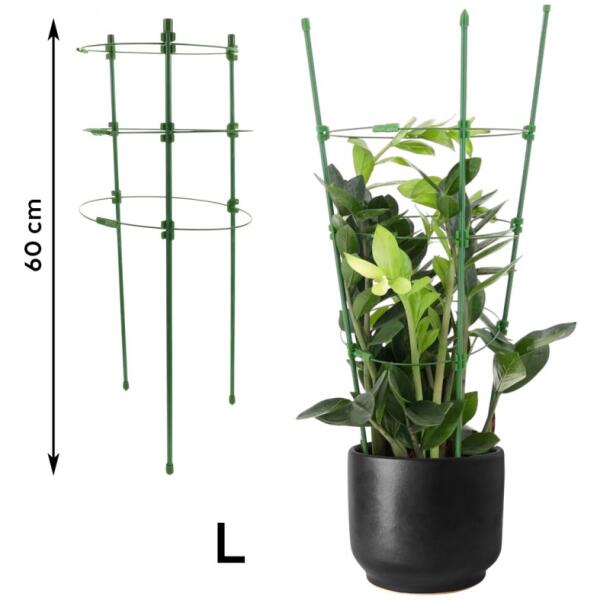 Ringstøtte for planter blomster grønnsaker 28x60 cm L ROS22
