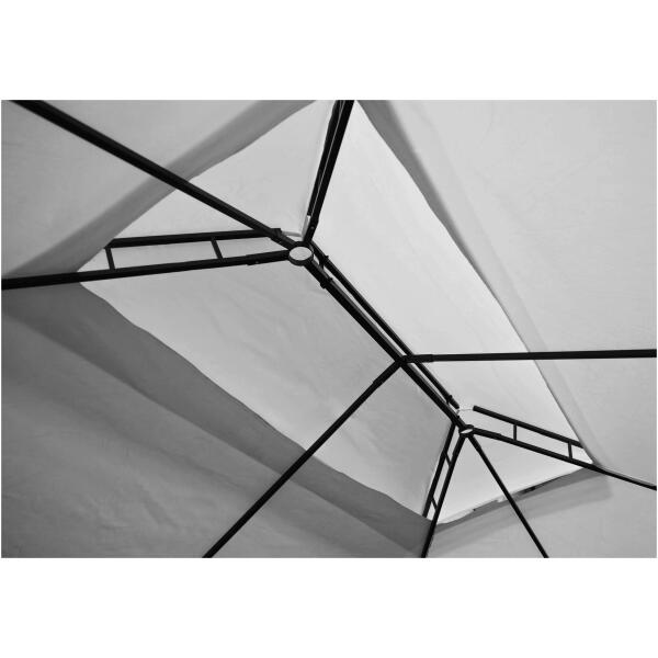 Hagepaviljong lux lysthus 3x4m myggnett og hele vegger MultiGarden - Bilde 6