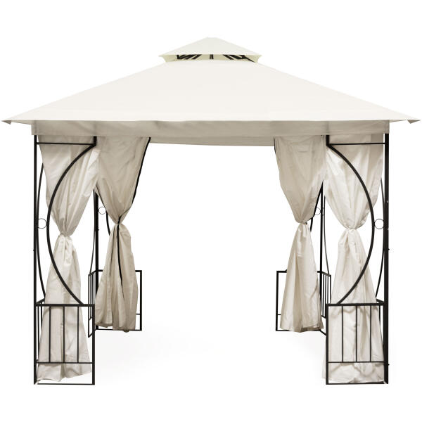 Hagepaviljong telt lysthus 3x3 m med 4 vegger - Bilde 4