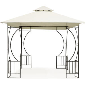 Hagepaviljong telt lysthus 3x3 m med 4 vegger