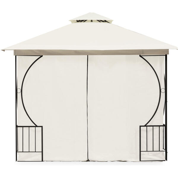 Hagepaviljong telt lysthus 3x3 m med 4 vegger - Bilde 3