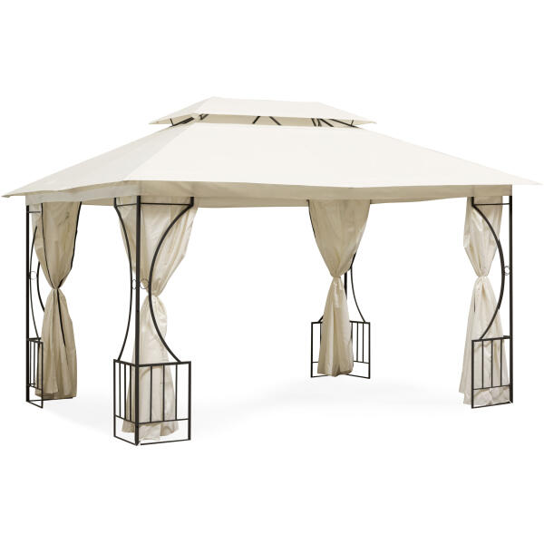 Hagepaviljong telt lysthus 3x4 m sidevegger - Bilde 5