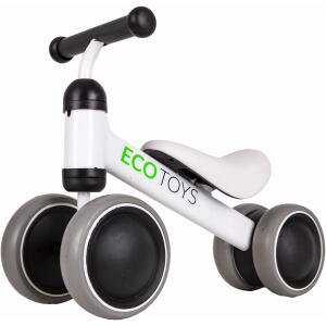 Treningsbalansesykkel mini sykkel for barn ECOTOYS Hvit