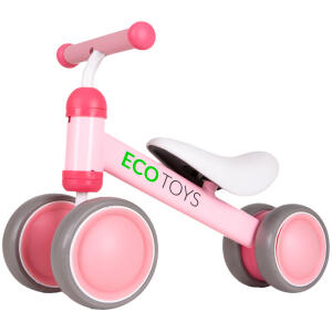 Treningsløpesykkel mini sykkel for barn ECOTOYS Rosa