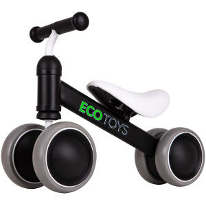 Treningsløpesykkel mini sykkel for barn ECOTOYS Svart