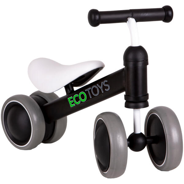 Treningsløpesykkel mini sykkel for barn ECOTOYS Svart - Bilde 2