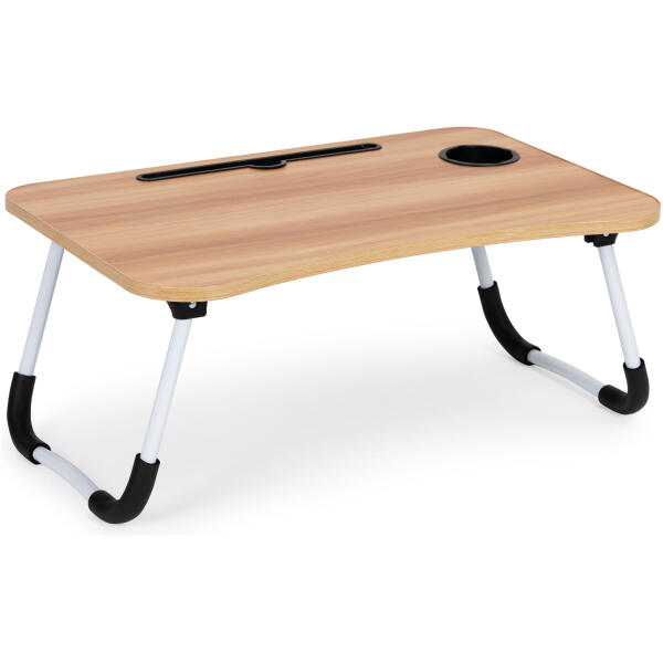 Bordstativ for bærbar PC til seng 60x40 cm ModernHome - Bilde 3
