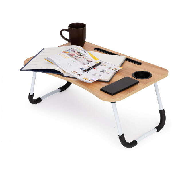 Bordstativ for bærbar PC til seng 60x40 cm ModernHome - Bilde 6