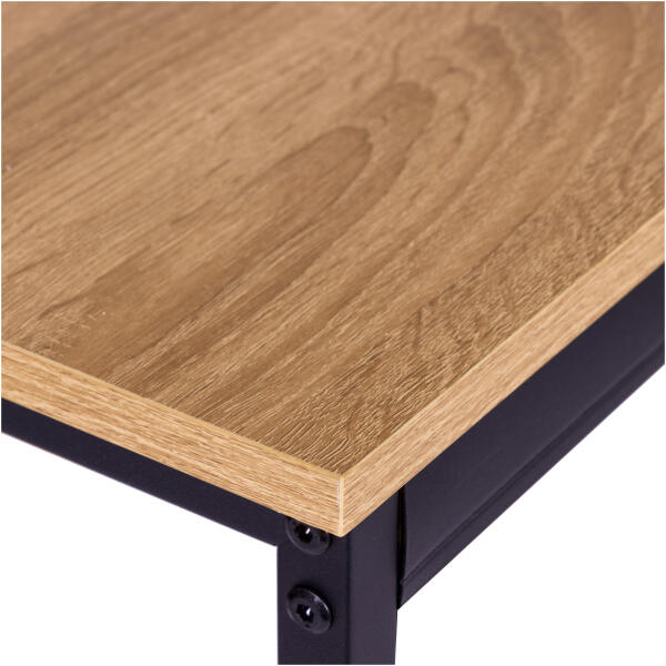 Sett komplett møbler bord 2 stoler metall MDF ModernHome - Bilde 9