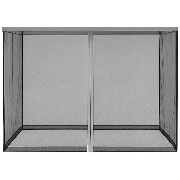 Myggnetting for hagetelt 3x3 m netting med glidelåser MultiGarden - Bilde 2