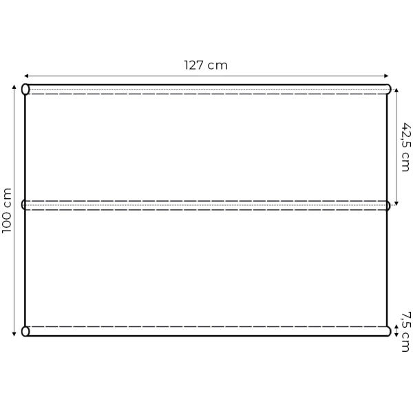 Sittepute til hagehuske 127x100 cm MultiGarden Grå - Bilde 10