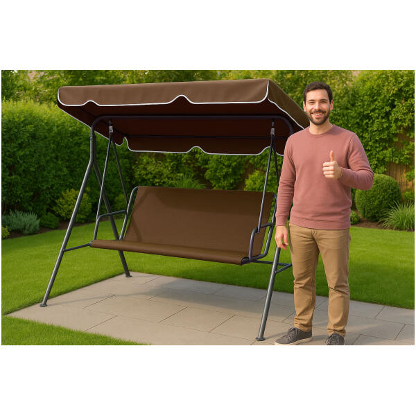 Sittepute til hagehuske 127x100 cm MultiGarden Brun - Bilde 9