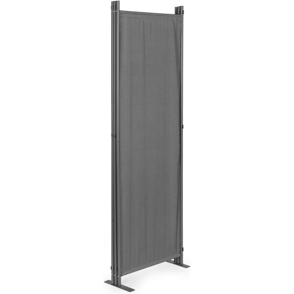 Sammenleggbar hage og romskjerm 3-panel 167x164 cm MultiGarden Grå - Bilde 5