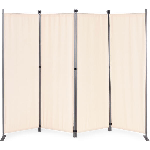 Sammenleggbar hage og romskjerm 4-panel 167x216 cm MultiGarden Beige - Bilde 2