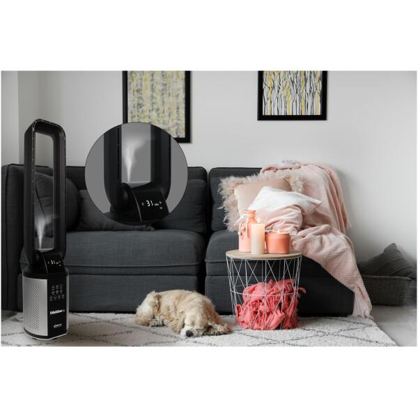 Webber WB1820 bladeless vifte med luftfukter Svart - Bilde 2