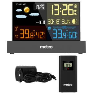 Værstasjon METEO SP110C med DCF Svart