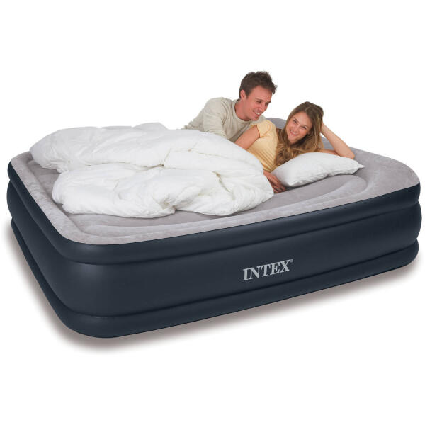 Oppblåsbar madrass 203x152 cm med pumpe INTEX 64136ND - Bilde 4