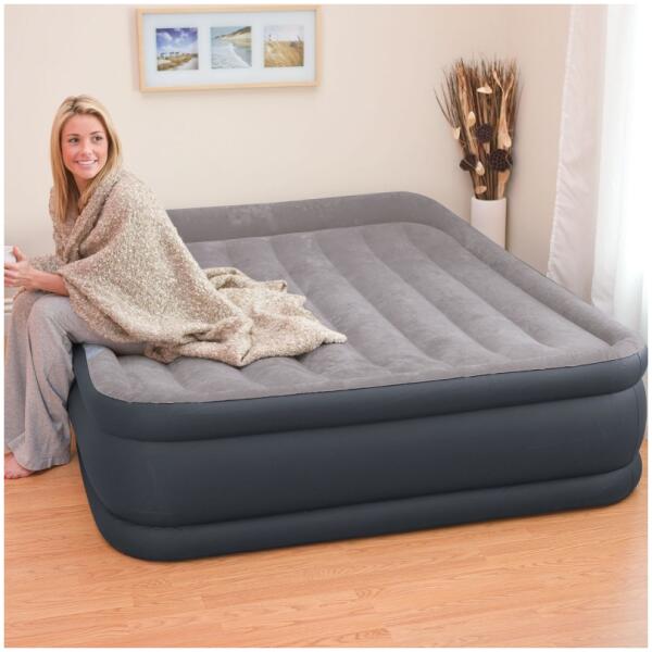 Oppblåsbar madrass 203x152 cm med pumpe INTEX 64136ND - Bilde 2