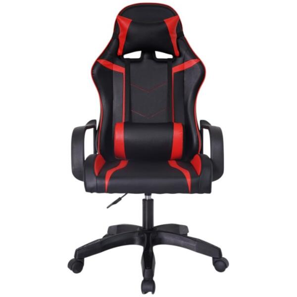 Gamingstol VORTEX svart rød økoskinn KO35CZE Rød - Bilde 3