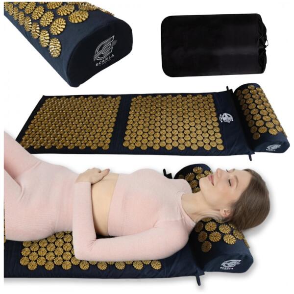 Mata for akupressur massasje med pute ECARLA SPORTS 116x43 cm MATA11