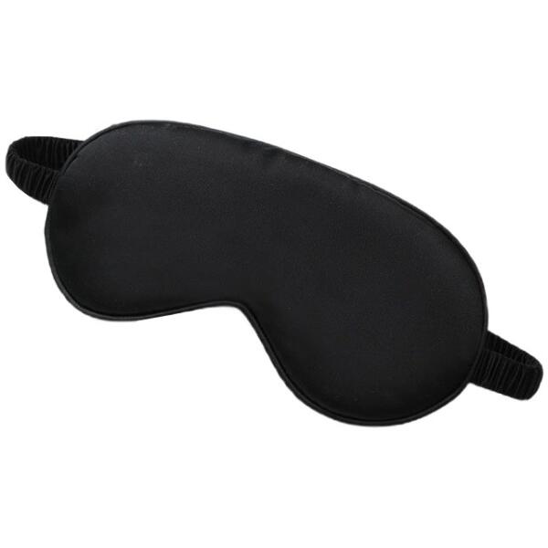 Sovemaske ELEGANT svart sateng 20x9 cm OPK10CZ Svart - Bilde 2