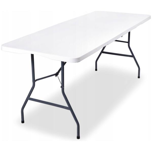 Sammenleggbart cateringbord turbord 70x180 cm Hvit - Bilde 2