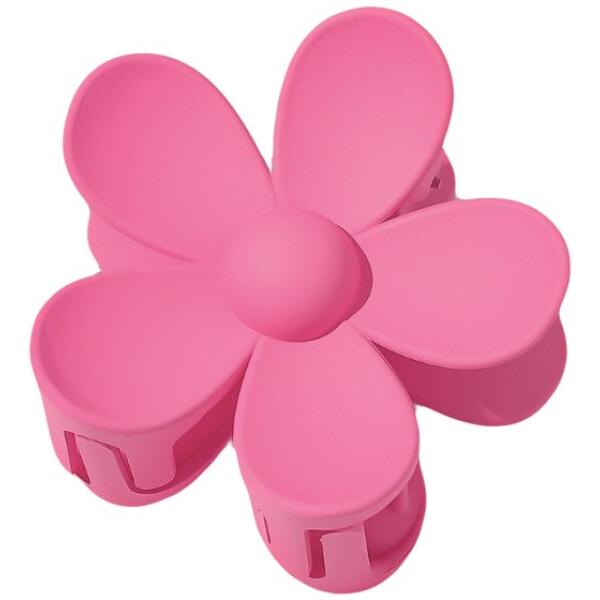 Hårklemme XL blomst rosa 7x7,5 cm SP152CR Rosa - Bilde 2