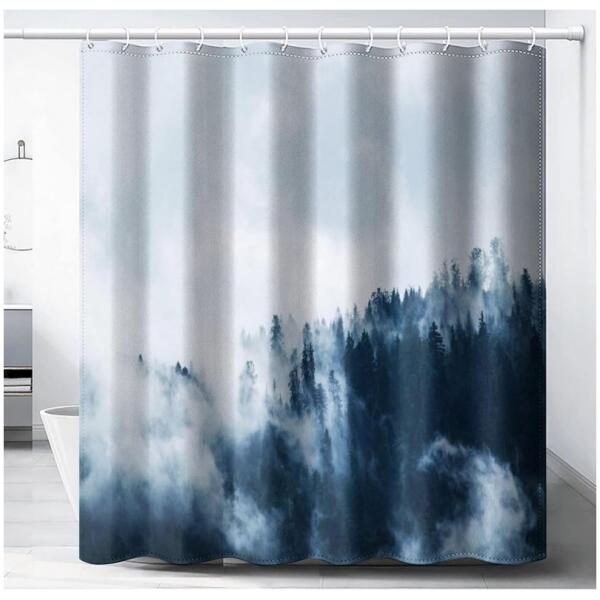 Dusjforheng med 3D-trykk vanntett 200x180 cm ZPR22 - Bilde 2