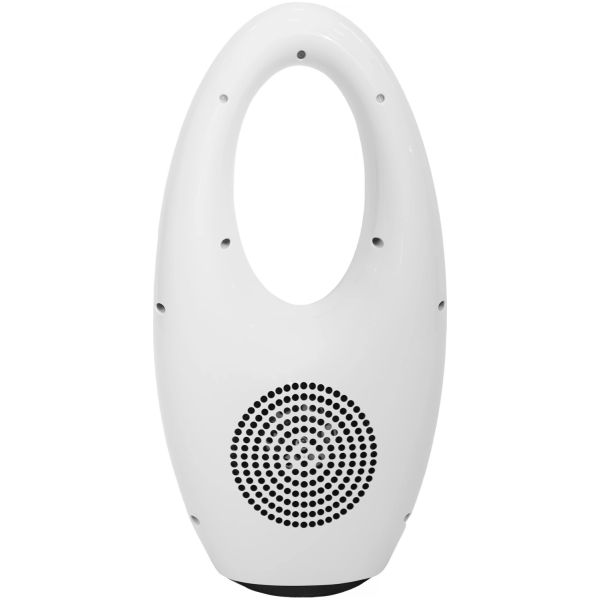 Moderne gulvstående bladløs vifte 60W 3 arbeidsmoduser fjernkontroll timer LED-belysning - Bilde 8