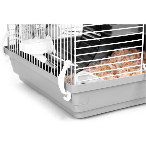 Bur for hamster marsvin gnagere komplett utstyr Petsi Grå - Bilde 7