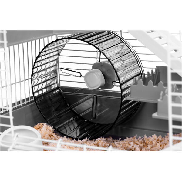Bur for hamster marsvin gnagere komplett utstyr Petsi Grå - Bilde 5