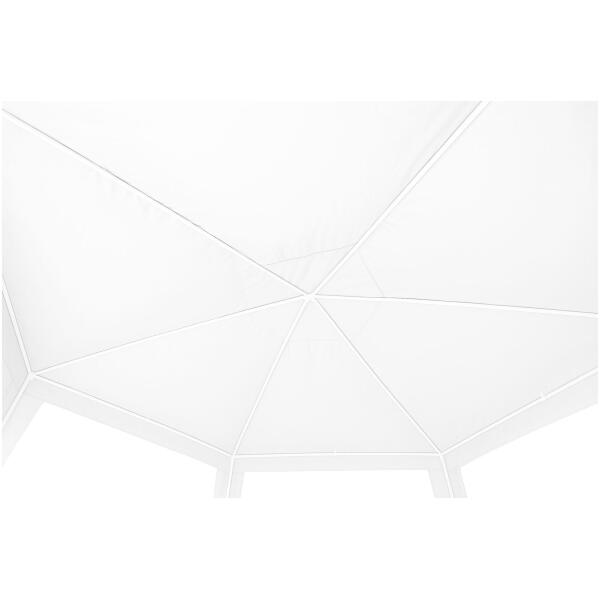 Paviljong hage telt kommersiell 2x2x2 m med vinduer MultiGarden Hvit - Bilde 4